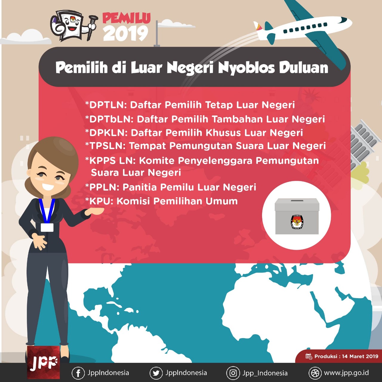 Pemilih di Luar Negeri Nyoblos Duluan - 20190314